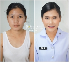 ผลงานการแต่งหน้า/ทำผม วิทยาลัยพยาบาลกองทัพบก
