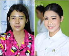 ผลงานการแต่งหน้า/ทำผม มหาวิทยาลัยราชภัฏบ้านสมเด็จเจ้าพระยา