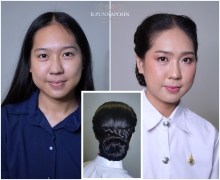 ผลงานการแต่งหน้า/ทำผม มหาวิทยาลัยเทคโนโลยีราชมงคลธัญบุรี