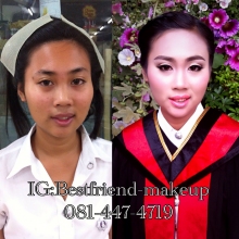 ผลงานการแต่งหน้า/ทำผม มหาวิทยาลัยธุรกิจบัณฑิตย์