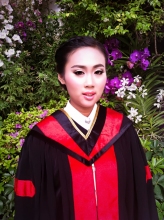 ผลงานการแต่งหน้า/ทำผม มหาวิทยาลัยธุรกิจบัณฑิตย์