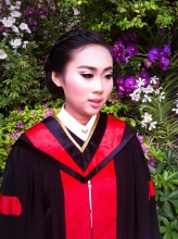 ผลงานการแต่งหน้า/ทำผม มหาวิทยาลัยธุรกิจบัณฑิตย์