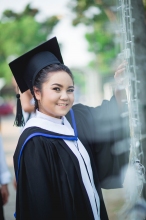 ภาพรับปริญญา วิทยาลัยพยาบาลบรมราชชนนี จังหวัดนนทบุรี