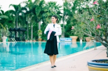 ภาพรับปริญญา มหาวิทยาลัยราชภัฏเทพสตรี