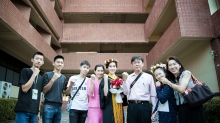 ภาพรับปริญญา มหาวิทยาลัยหัวเฉียวเฉลิมพระเกียรติ