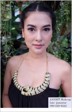 ผลงานการแต่งหน้า/ทำผม มหาวิทยาลัยกรุงเทพ