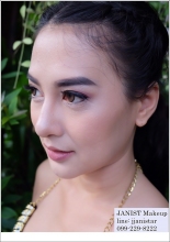 ผลงานการแต่งหน้า/ทำผม มหาวิทยาลัยกรุงเทพ