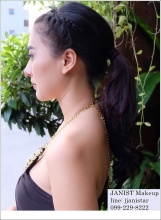 ผลงานการแต่งหน้า/ทำผม มหาวิทยาลัยกรุงเทพ