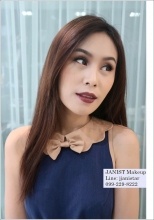 ผลงานการแต่งหน้า/ทำผม มหาวิทยาลัยกรุงเทพ