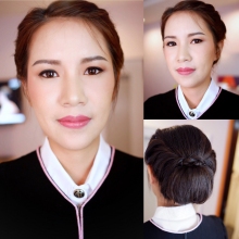 ผลงานการแต่งหน้า/ทำผม มหาวิทยาลัยเกษตรศาสตร์