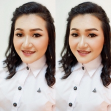 ผลงานการแต่งหน้า/ทำผม มหาวิทยาลัยรามคำแหง