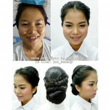 ผลงานการแต่งหน้า/ทำผม สถาบันเทคโนโลยีพระจอมเกล้าเจ้าคุณทหารลาดกระบัง