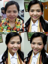 ผลงานการแต่งหน้า/ทำผม มหาวิทยาลัยขอนแก่น