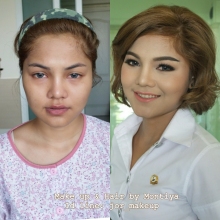ผลงานการแต่งหน้า/ทำผม มหาวิทยาลัยเกษมบัณฑิต