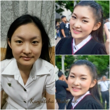 ผลงานการแต่งหน้า/ทำผม มหาวิทยาลัยเกษตรศาสตร์