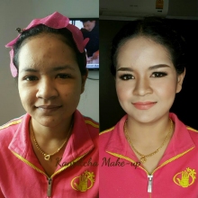 ผลงานการแต่งหน้า/ทำผม มหาวิทยาลัยรังสิต
