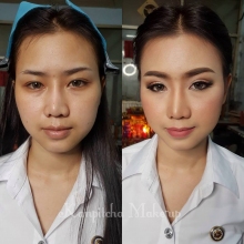 ผลงานการแต่งหน้า/ทำผม มหาวิทยาลัยสยาม