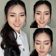 ผลงานการแต่งหน้า/ทำผม มหาวิทยาลัยหอการค้าไทย