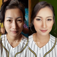 ผลงานการแต่งหน้า/ทำผม มหาวิทยาลัยเกษมบัณฑิต