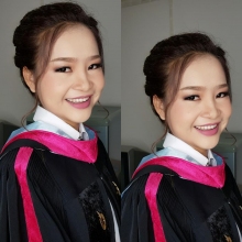 ผลงานการแต่งหน้า/ทำผม มหาวิทยาลัยรังสิต