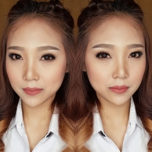 ผลงานการแต่งหน้า/ทำผม มหาวิทยาลัยกรุงเทพ