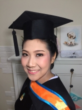 ผลงานการแต่งหน้า/ทำผม วิทยาลัยพยาบาลบรมราชชนนี กรุงเทพ