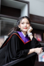 ผลงานการแต่งหน้า/ทำผม มหาวิทยาลัยกรุงเทพ