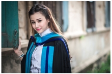 ภาพรับปริญญา มหาวิทยาลัยหอการค้าไทย