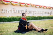 ภาพรับปริญญา มหาวิทยาลัยกรุงเทพสุวรรณภูมิ