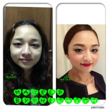 ผลงานการแต่งหน้า/ทำผม มหาวิทยาลัยกรุงเทพธนบุรี