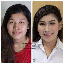 ผลงานการแต่งหน้า/ทำผม มหาวิทยาลัยหอการค้าไทย