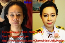 ผลงานการแต่งหน้า/ทำผม มหาวิทยาลัยราชภัฏธนบุรี