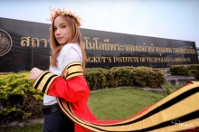 ภาพรับปริญญา สถาบันเทคโนโลยีพระจอมเกล้าเจ้าคุณทหารลาดกระบัง