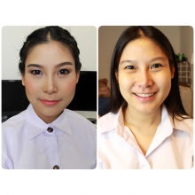 ผลงานการแต่งหน้า/ทำผม มหาวิทยาลัยรามคำแหง