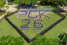 ภาพรับปริญญา วิทยาลัยพยาบาลพระจอมเกล้า จังหวัดเพชรบุรี