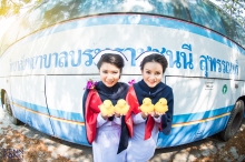 ภาพรับปริญญา วิทยาลัยพยาบาลบรมราชชนนี สุพรรณบุรี