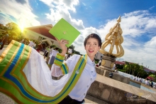 ภาพรับปริญญา มหาวิทยาลัยเทคโนโลยีราชมงคลกรุงเทพ