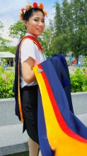ผลงานการแต่งหน้า/ทำผม มหาวิทยาลัยรามคำแหง