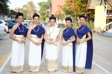 ผลงานการแต่งหน้า/ทำผม มหาวิทยาลัยรามคำแหง