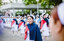 ภาพรับปริญญา วิทยาลัยพยาบาลพระจอมเกล้า จังหวัดเพชรบุรี