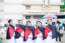 ภาพรับปริญญา วิทยาลัยพยาบาลบรมราชชนนี สุรินทร์