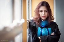 ภาพรับปริญญา มหาวิทยาลัยหอการค้าไทย